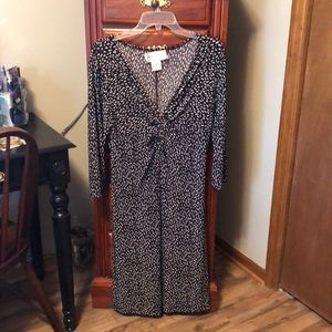 Evan Picone Jersey knee length dress